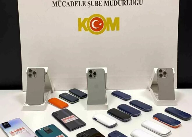 Samsun’da 21 Kaçak Telefon Ele Geçirildi